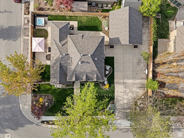 3131 E Alta Hills Dr S, Cottonwood Heights, UT 84093 - birds eye view of property