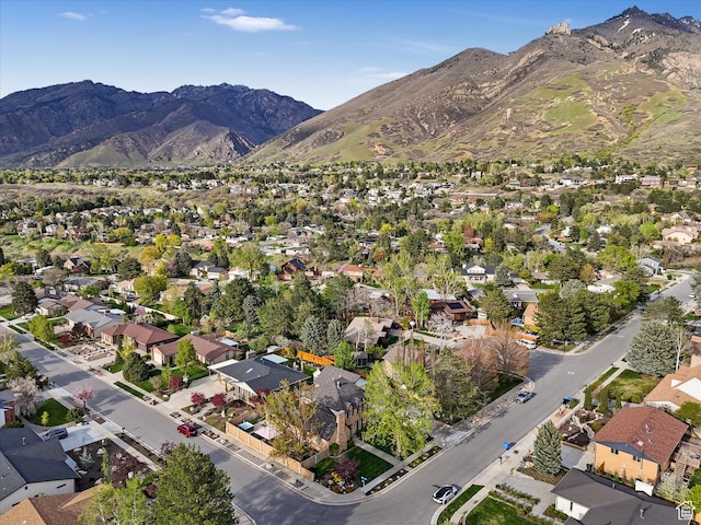 3131 E Alta Hills Dr S, Cottonwood Heights, UT 84093 - bird's eye view featuring a residential view and a mountain view