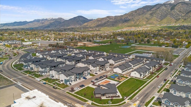 463 W 60 S Unit M204, Providence, UT 84332 - birds eye view of property featuring a mountain view and a residential view