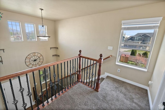 1410 S 4100 W, Syracuse, UT 84075 - stairs with baseboards and carpet floors