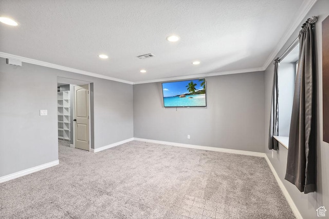 1410 S 4100 W, Syracuse, UT 84075 - unfurnished room featuring ornamental molding, visible vents, and carpet flooring