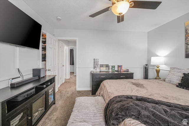 4799 S 3950 W, Roy, UT 84067 - bedroom with ceiling fan, carpet floors, and baseboards