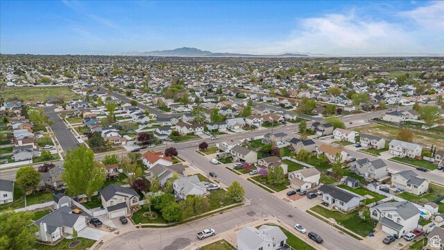 4799 S 3950 W, Roy, UT 84067 - aerial view with a mountain view and a residential view