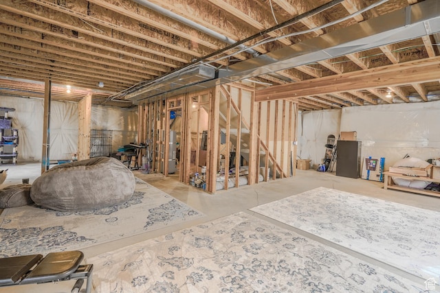 9061 N Clubhouse Ln, Eagle Mountain, UT 84005 - view of unfinished below grade area