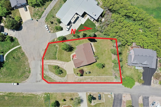 3677 N Willowbrook Ln, Eden, UT 84310 - aerial view
