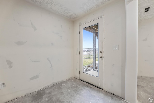 view of doorway to outside