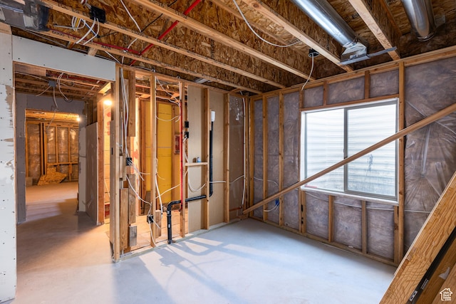 miscellaneous room featuring concrete floors