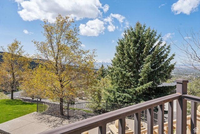 1714 Ridge Point Dr, Bountiful, UT 84010 - view of balcony