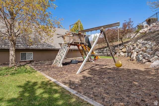 1714 Ridge Point Dr, Bountiful, UT 84010 - view of jungle gym
