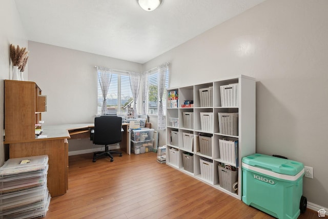472 W 330 S, American Fork, UT 84003 - office area featuring wood finished floors and baseboards