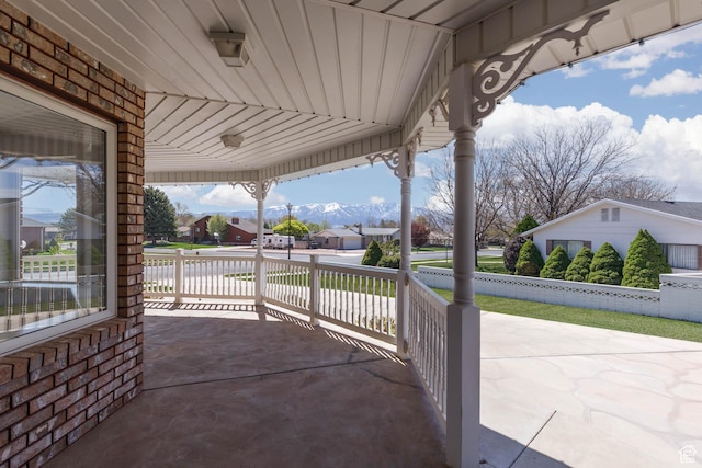 889 Upland Dr, Richfield, UT 84701 - view of patio featuring a residential view
