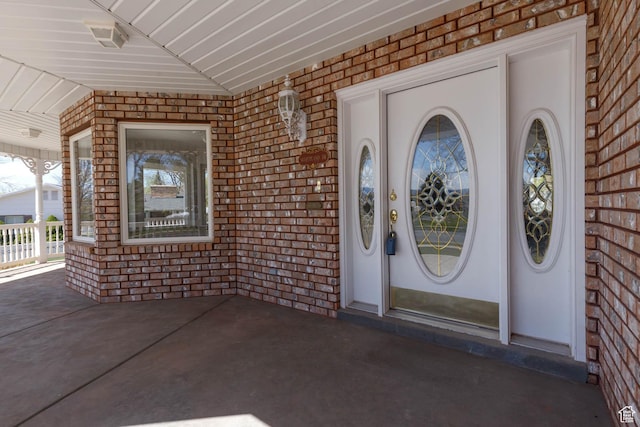 889 Upland Dr, Richfield, UT 84701 - property entrance featuring brick siding