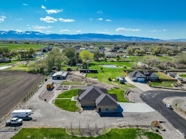 302 Old Farm Rd, Erda, UT 84074 - drone / aerial view with a mountain view
