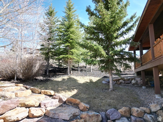 620 W Cisco Run Run, Garden City, UT 84028 - view of yard featuring a deck