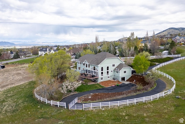 1910 E Canyon Ridge Dr, North Logan, UT 84341 - aerial view featuring a mountain view