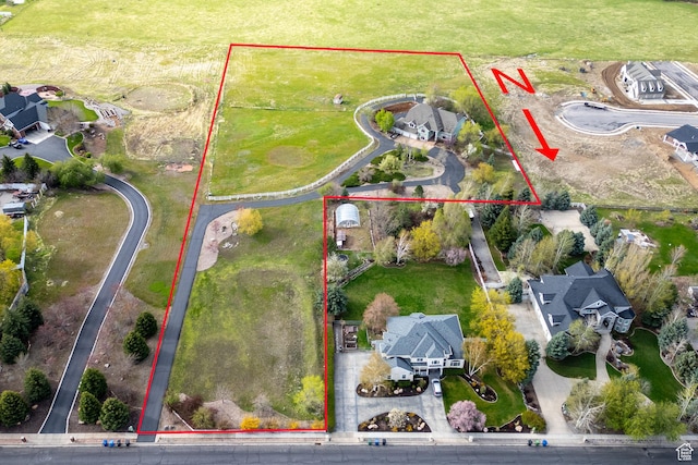 1910 E Canyon Ridge Dr, North Logan, UT 84341 - aerial view featuring a residential view