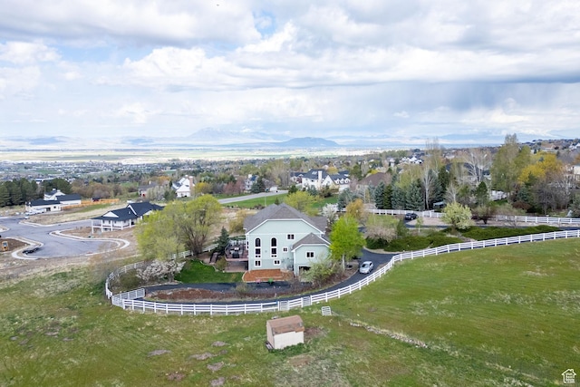 1910 E Canyon Ridge Dr, North Logan, UT 84341 - aerial view with a mountain view