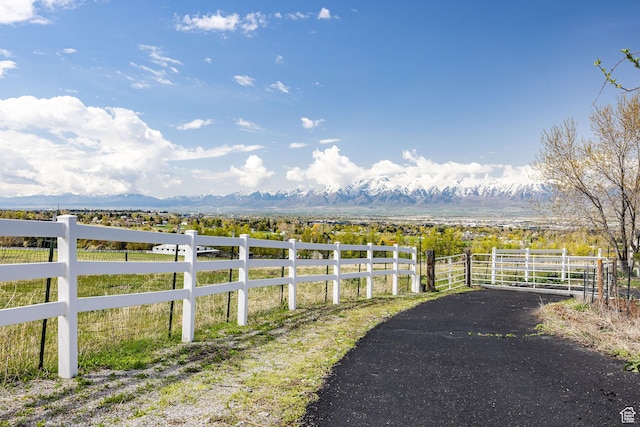 1910 E Canyon Ridge Dr, North Logan, UT 84341 - exterior space featuring a rural view and a mountain view
