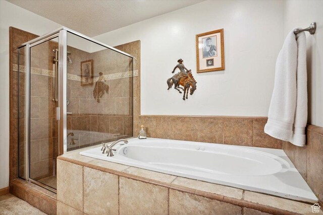 3634 N Huntsman Path Unit C201, Eden, UT 84310 - full bath with a garden tub and a shower stall