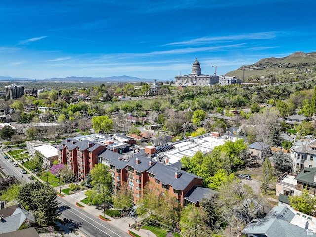 171 E 3rd Ave Unit 301, Salt Lake City, UT 84103 - bird's eye view featuring a mountain view
