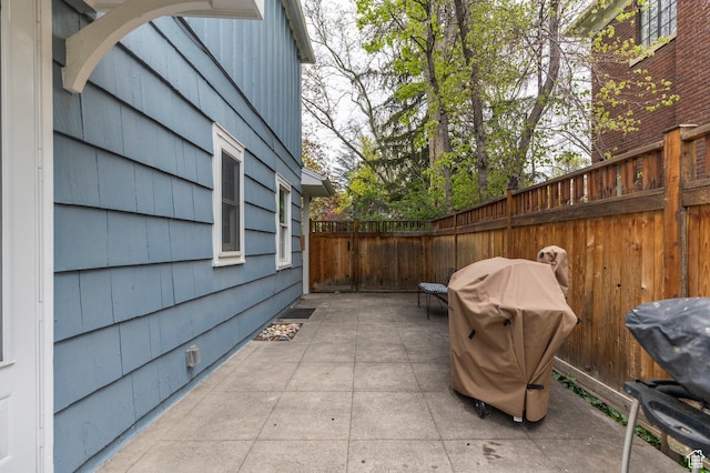 1280 E 3rd Ave N, Salt Lake City, UT 84103 - view of patio / terrace featuring fence and area for grilling
