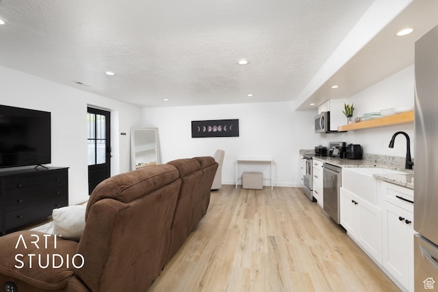 661 W 1820 S, Provo, UT 84601 - living area featuring recessed lighting and light wood finished floors