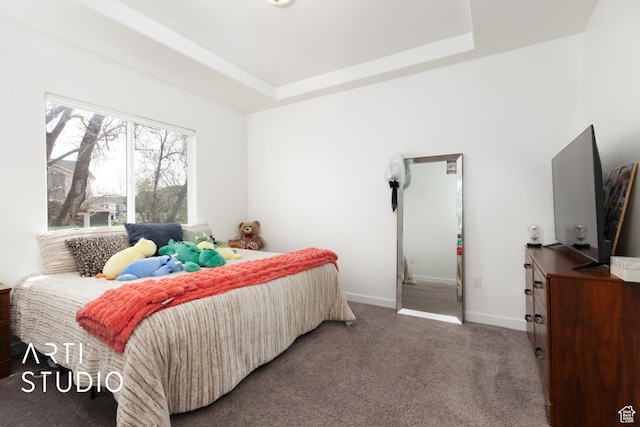 661 W 1820 S, Provo, UT 84601 - carpeted bedroom featuring a raised ceiling and baseboards