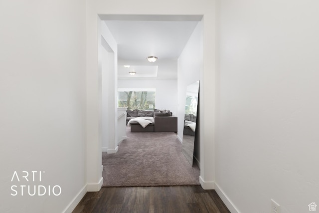 661 W 1820 S, Provo, UT 84601 - corridor featuring dark wood-style flooring and baseboards