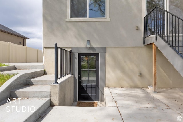 661 W 1820 S, Provo, UT 84601 - entrance to property with fence and stucco siding