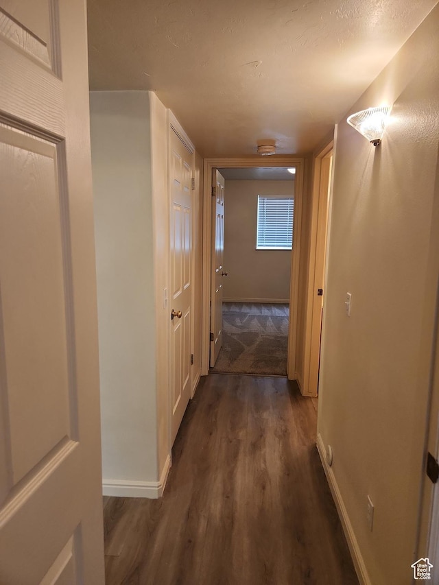 1514 S 200 E, Orem, UT 84058 - hallway with baseboards and wood finished floors
