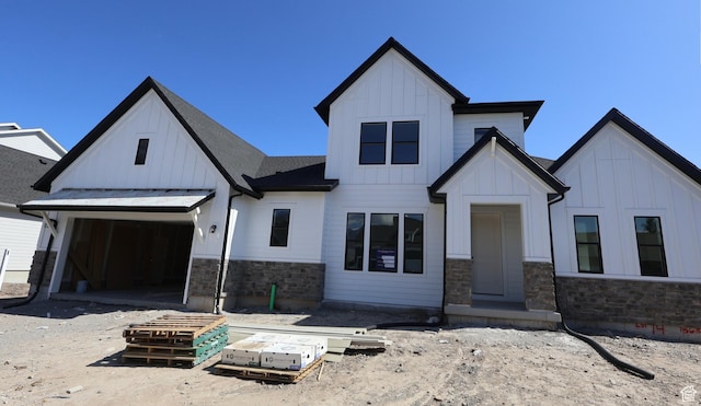 1563 W 1010 N Unit 14, Pleasant Grove, UT 84062 - modern inspired farmhouse featuring board and batten siding and stone siding