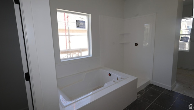 1563 W 1010 N Unit 14, Pleasant Grove, UT 84062 - bathroom with a bath and tile patterned floors