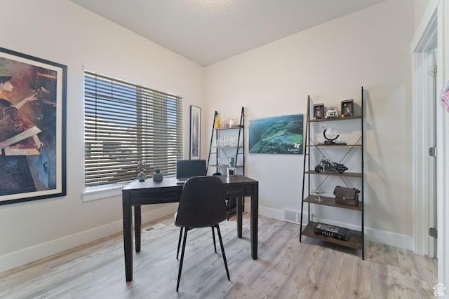 6463 W Maple Valley Cir S Unit 1030, West Jordan, UT 84081 - office space featuring wood finished floors, visible vents, and baseboards