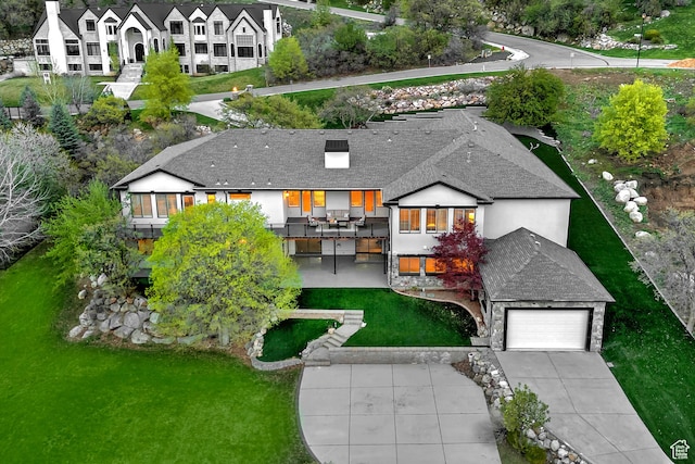 11274 S Eagle View Dr, Sandy, UT 84092 - birds eye view of property