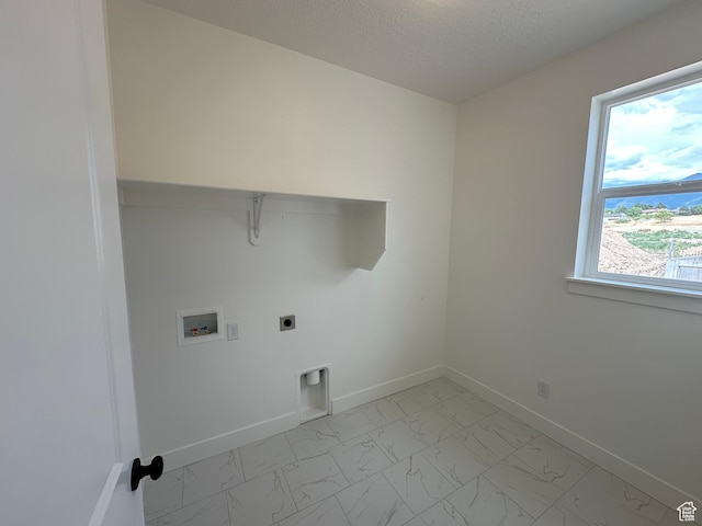 287 E 1150 N Unit 73, Salem, UT 84653 - laundry room featuring light marble finish floors, electric dryer hookup, and washer hookup