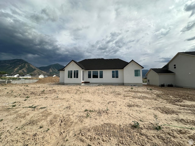 287 E 1150 N Unit 73, Salem, UT 84653 - rear view of property featuring a mountain view and stucco siding