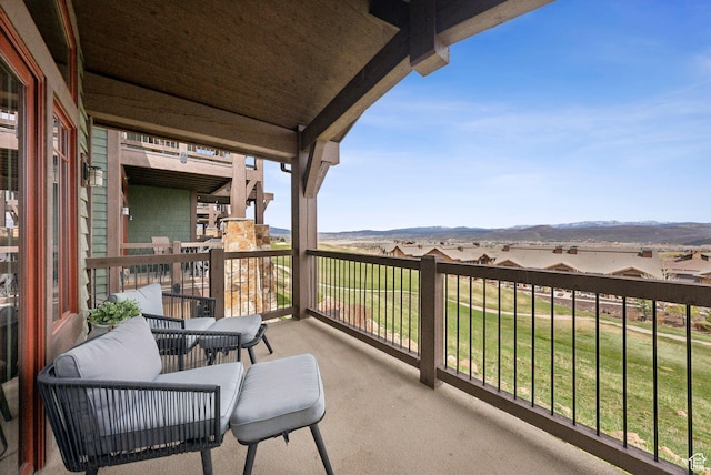 4186 Fairway Ln Unit G6, Park City, UT 84098 - balcony featuring a mountain view