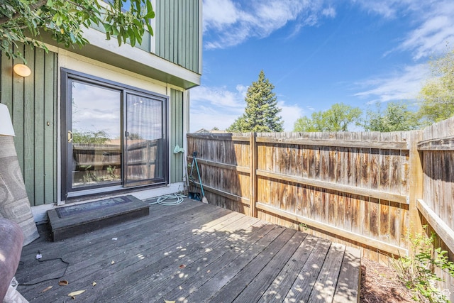 4169 S Village Ln Unit A, Taylorsville, UT 84129 - deck featuring fence