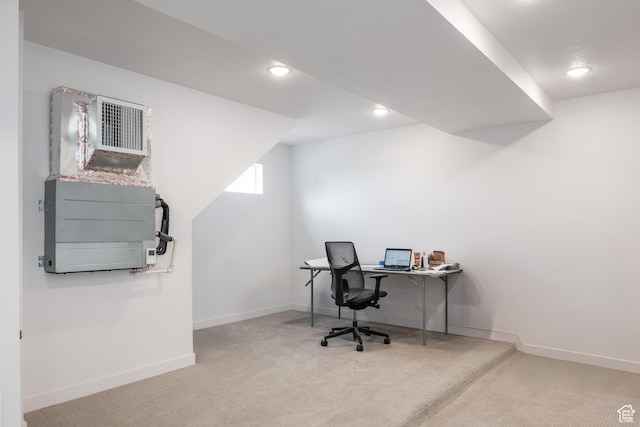 4479 S 500 E Unit 65, Millcreek, UT 84107 - office space featuring baseboards, recessed lighting, and carpet floors