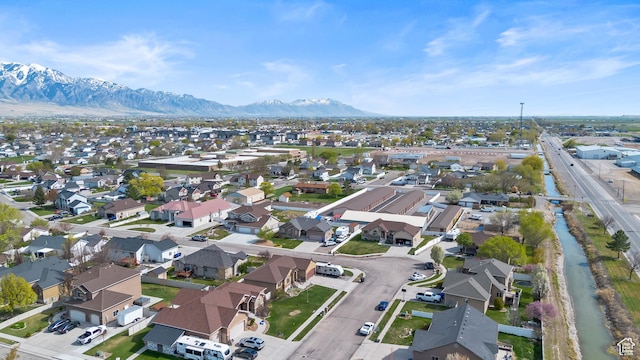 680 N 980 W, Tremonton, UT 84337 - bird's eye view with a mountain view and a residential view