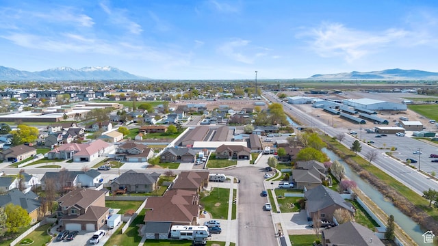 680 N 980 W, Tremonton, UT 84337 - bird's eye view with a mountain view and a residential view
