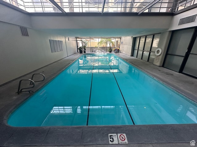 560 E S Temple St S Unit 302, Salt Lake City, UT 84102 - pool featuring glass enclosure