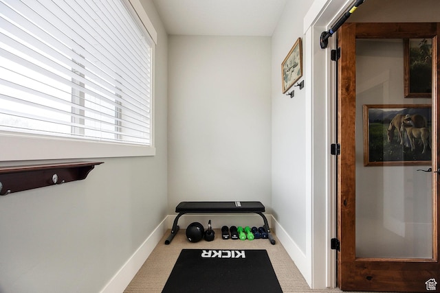 13386 N Alexis Dr, Kamas, UT 84036 - exercise room featuring baseboards