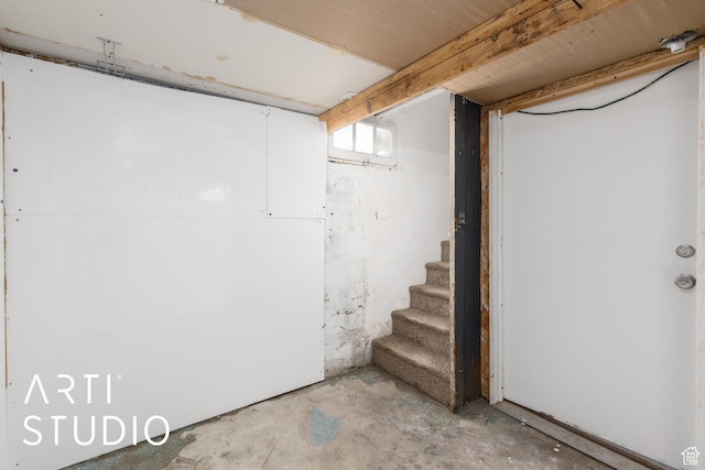 233 Patterson St, Ogden, UT 84401 - basement with stairs