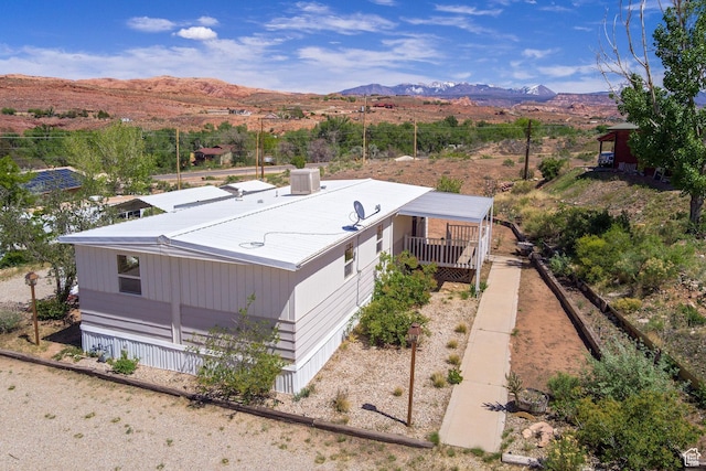 1575 Rocky Rd, Moab, UT 84532 - aerial view with a mountain view