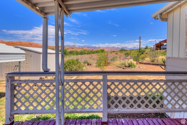 1575 Rocky Rd, Moab, UT 84532 - balcony with a mountain view