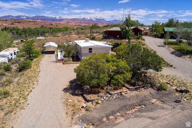 1575 Rocky Rd, Moab, UT 84532 - aerial view with a mountain view