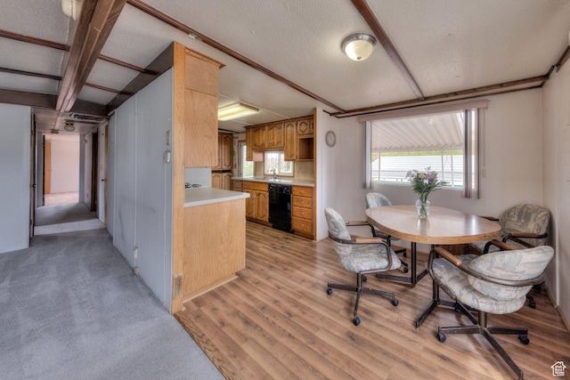 1575 Rocky Rd, Moab, UT 84532 - dining space with light wood-type flooring
