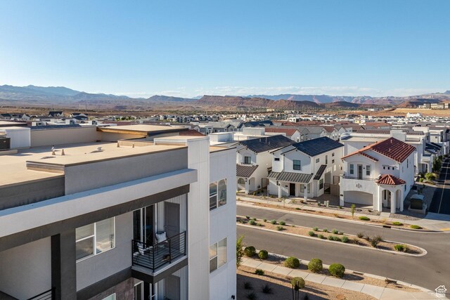 5801 S Garnet Dr Unit 2-301, St George, UT 84790 - city view with a mountain view and a residential view