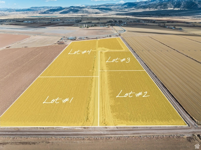 3150 S 1870 W Unit 1, Richfield, UT 84701 - birds eye view of property with a mountain view